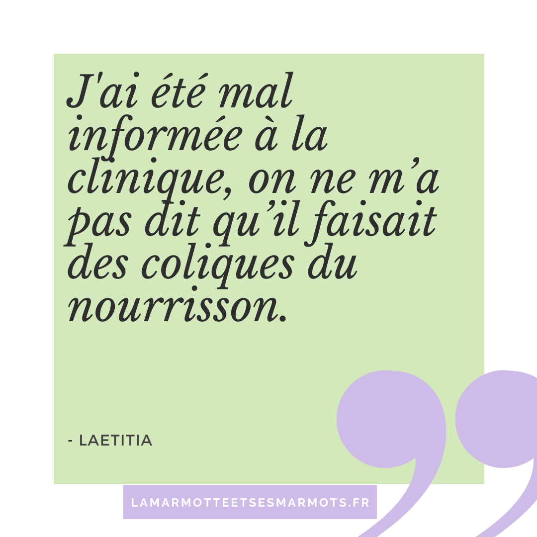 laetitia coliques